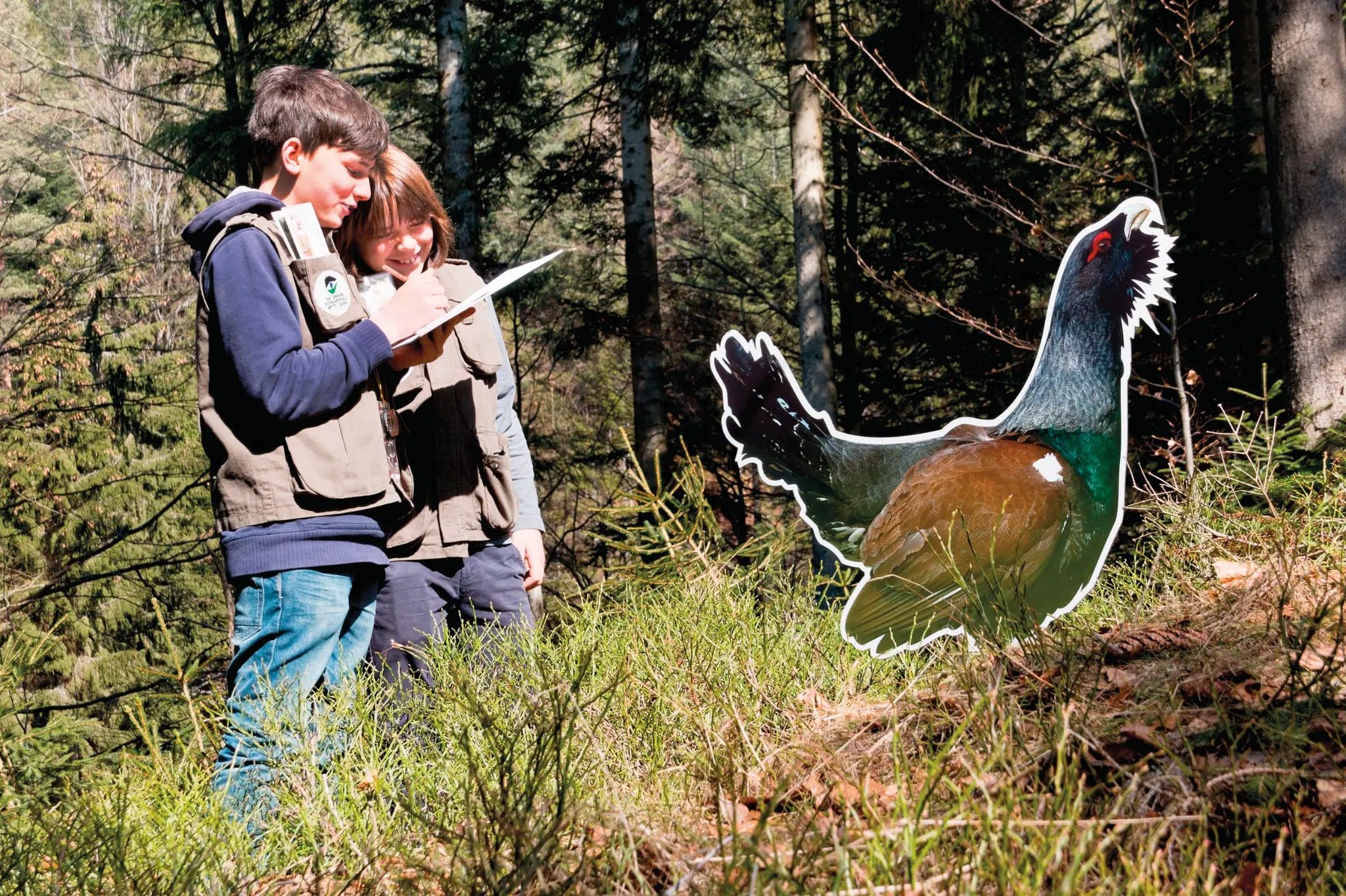 Kinder mit der Entdeckerweste, Foto: Kur und Tourismus GmbH Bad Peterstal-Griesbach