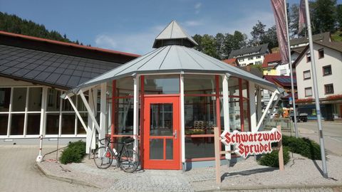 Mineralwasser Brunnen der Firma Schwarzwald Sprudel