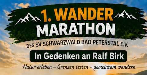 1. Wander Marathon in Bad Peterstal